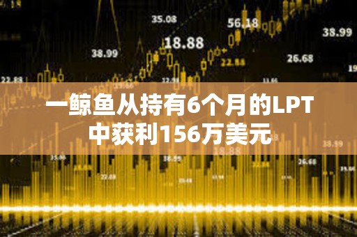 一鲸鱼从持有6个月的LPT中获利156万美元