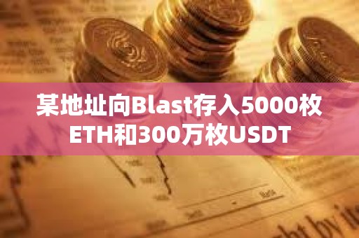 某地址向Blast存入5000枚ETH和300万枚USDT