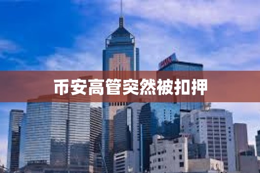 币安高管突然被扣押