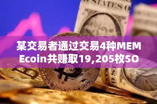 某交易者通过交易4种MEMEcoin共赚取19,205枚SOL