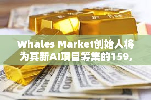 Whales Market创始人将为其新AI项目筹集的159,802枚SOL转入Binance