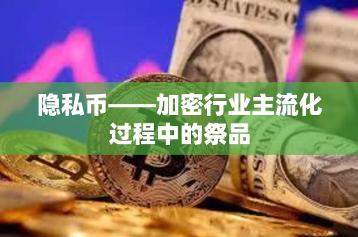 隐私币——加密行业主流化过程中的祭品