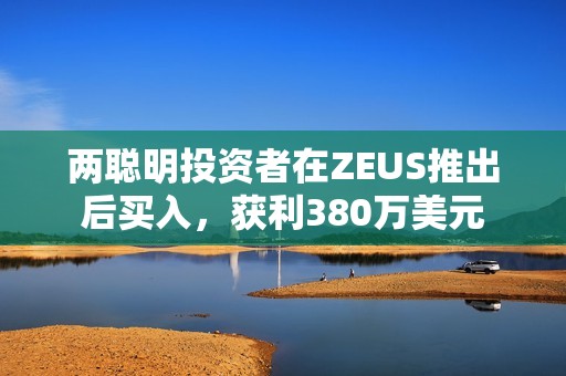 两聪明投资者在ZEUS推出后买入，获利380万美元
