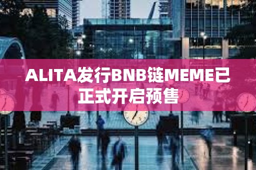 ALITA发行BNB链MEME已正式开启预售