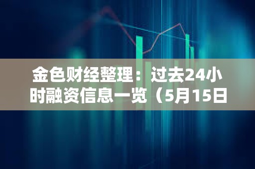 金色财经整理：过去24小时融资信息一览（5月15日）