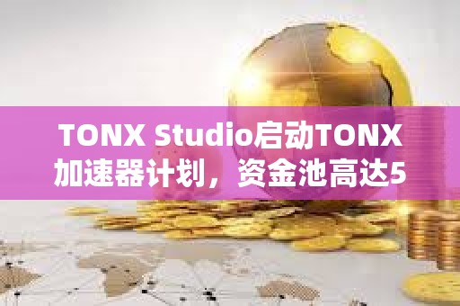 TONX Studio启动TONX加速器计划，资金池高达500万美元