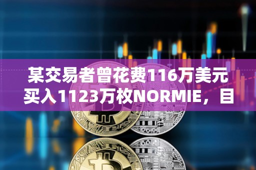 某交易者曾花费116万美元买入1123万枚NORMIE，目前价值不到150美元