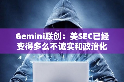 Gemini联创：美SEC已经变得多么不诚实和政治化