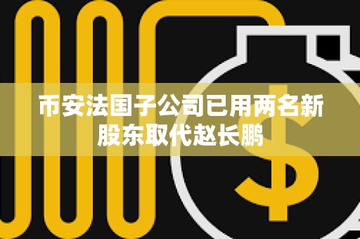 币安法国子公司已用两名新股东取代赵长鹏