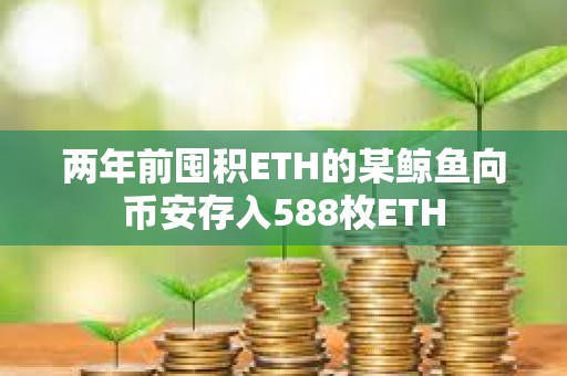 两年前囤积ETH的某鲸鱼向币安存入588枚ETH