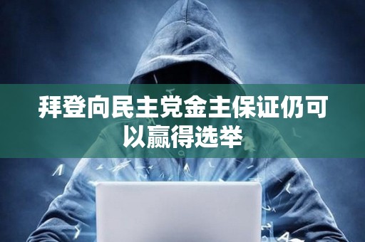 拜登向民主党金主保证仍可以赢得选举
