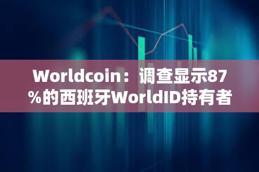 Worldcoin：调查显示87%的西班牙WorldID持有者支持该国的Worldcoin业务恢复
