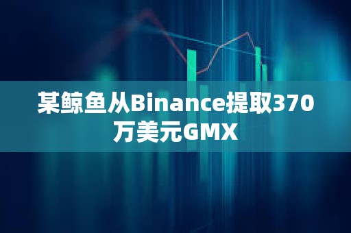 某鲸鱼从Binance提取370万美元GMX