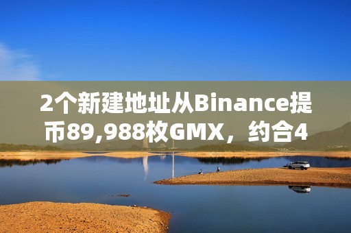 2个新建地址从Binance提币89,988枚GMX，约合405万美元