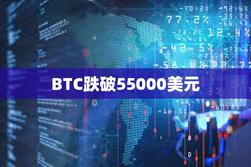 BTC跌破55000美元