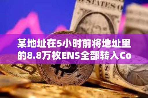 某地址在5小时前将地址里的8.8万枚ENS全部转入Coinbase