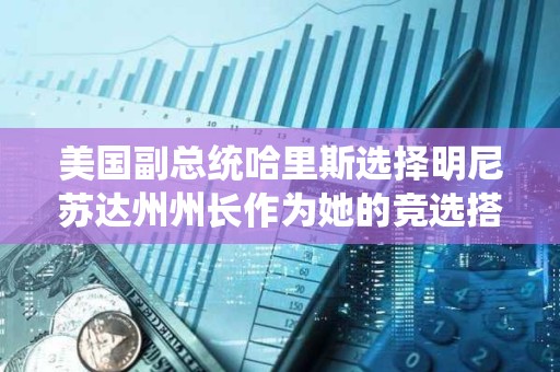 美国副总统哈里斯选择明尼苏达州州长作为她的竞选搭档