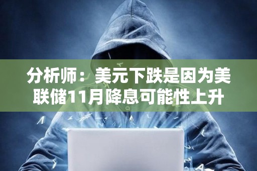 分析师：美元下跌是因为美联储11月降息可能性上升