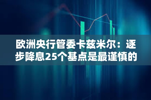 欧洲央行管委卡兹米尔：逐步降息25个基点是最谨慎的策略