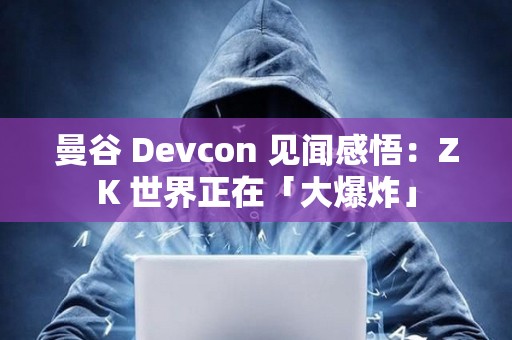 曼谷 Devcon 见闻感悟：ZK 世界正在「大爆炸」