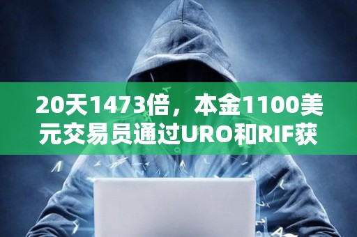 20天1473倍，本金1100美元交易员通过URO和RIF获取162万美元利润