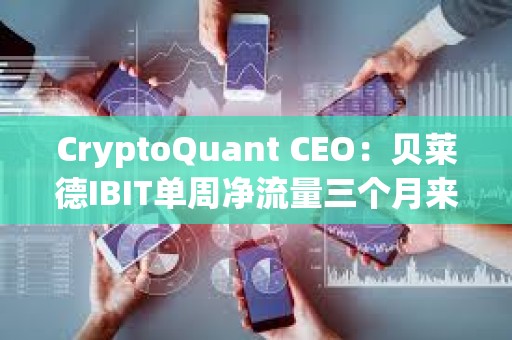 CryptoQuant CEO：贝莱德IBIT单周净流量三个月来首次出现负值