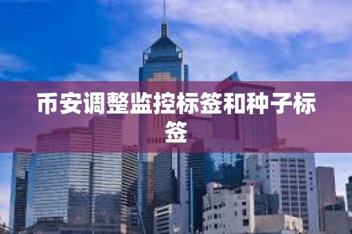 币安调整监控标签和种子标签