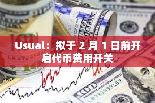 Usual：拟于 2 月 1 日前开启代币费用开关