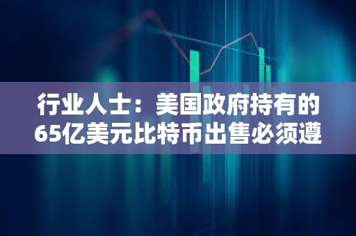 行业人士：美国政府持有的65亿美元比特币出售必须遵循严格流程