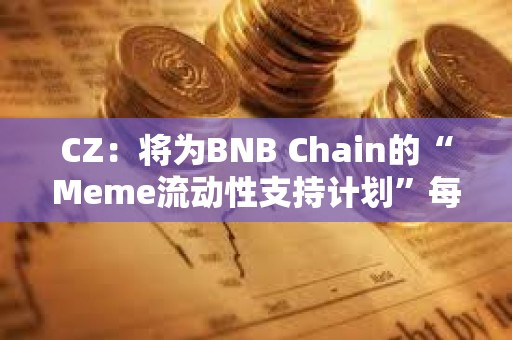 CZ：将为BNB Chain的“Meme流动性支持计划”每周获胜项目添加BNB流动性