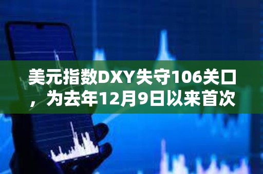 美元指数DXY失守106关口，为去年12月9日以来首次