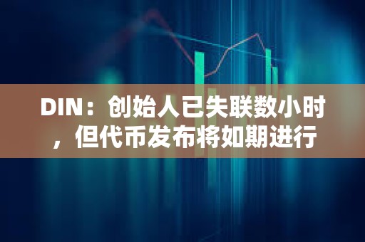 DIN：创始人已失联数小时，但代币发布将如期进行