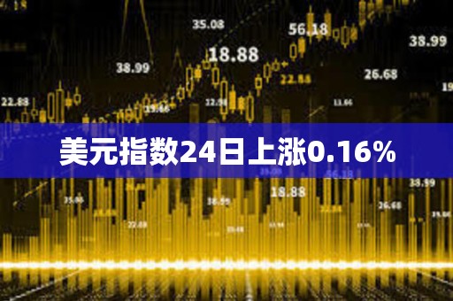 美元指数24日上涨0.16%
