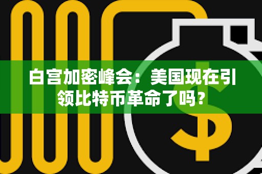 白宫加密峰会：美国现在引领比特币革命了吗？