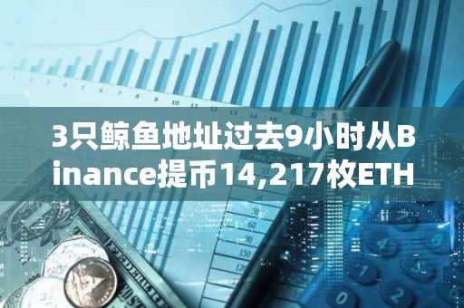 3只鲸鱼地址过去9小时从Binance提币14,217枚ETH，或正通过Aave做多ETH