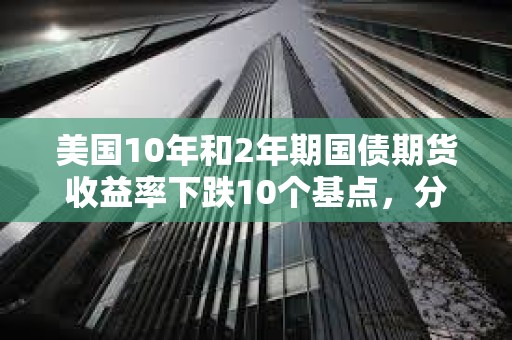 美国10年和2年期国债期货收益率下跌10个基点，分别报4.06%和3.798%