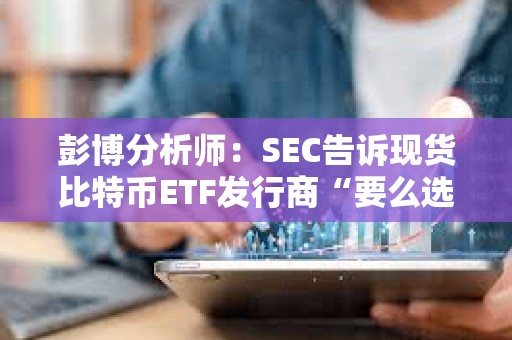 彭博分析师：SEC告诉现货比特币ETF发行商“要么选择现金创建，要么等待”