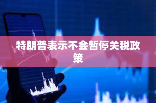 特朗普表示不会暂停关税政策 特朗普表示不会暂停关税政策