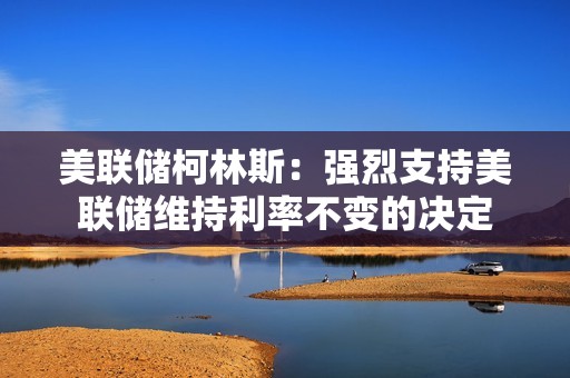 美联储柯林斯：强烈支持美联储维持利率不变的决定