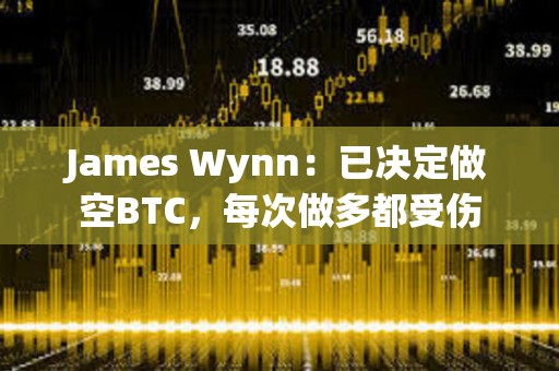 James Wynn：已决定做空BTC，每次做多都受伤