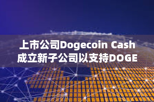 上市公司Dogecoin Cash成立新子公司以支持DOGE财库策略
