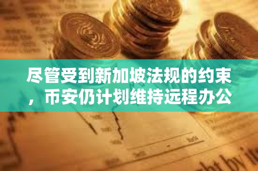 尽管受到新加坡法规的约束，币安仍计划维持远程办公模式