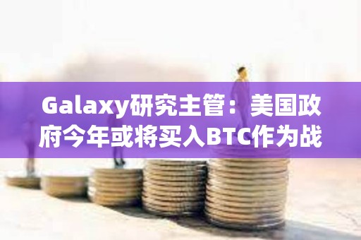Galaxy研究主管：美国政府今年或将买入BTC作为战略储备
