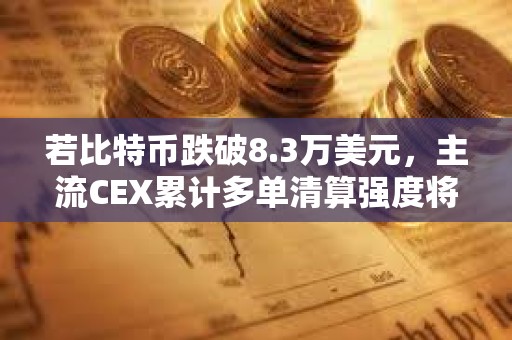 若比特币跌破8.3万美元，主流CEX累计多单清算强度将达8.37亿