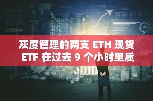 灰度管理的两支 ETH 现货 ETF 在过去 9 个小时里质押 3.2 万枚 ETH