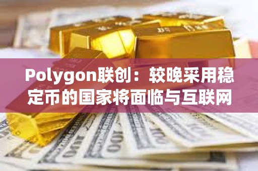 Polygon联创：较晚采用稳定币的国家将面临与互联网较晚采用相同的问题
