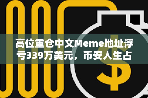 高位重仓中文Meme地址浮亏339万美元，币安人生占比近八成