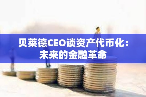 贝莱德CEO谈资产代币化：未来的金融革命
