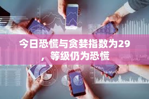 今日恐慌与贪婪指数为29，等级仍为恐慌