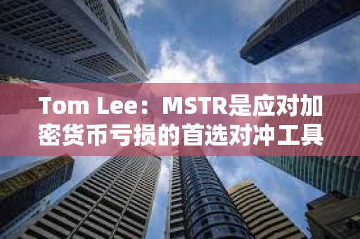Tom Lee：MSTR是应对加密货币亏损的首选对冲工具